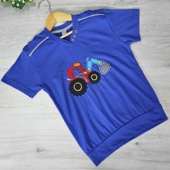 Дитяча футболка "Трактор" для хлопчиків, з малюнком (8 років)