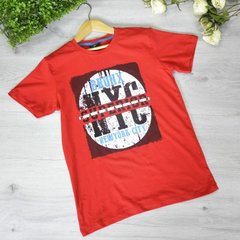 Дитяча футболка "Nyc" для хлопчиків, (12-13 років), з малюнком