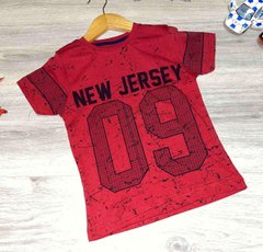 Детская футболка "New Jersey" для мальчиков , с рисунком (5 лет)